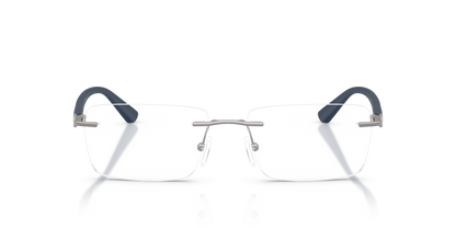 Armani Exchange AX1064 Eyeglasses Frame in 6084 Matte Gunmetal, front view