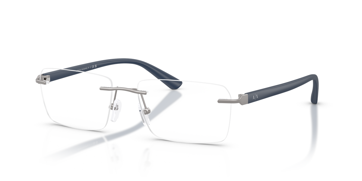 Armani Exchange AX1064 Eyeglasses Frame in 6084 Matte Gunmetal