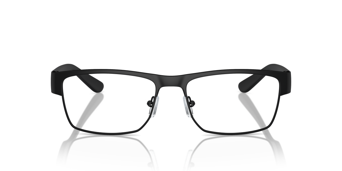 Armani Exchange AX1065 Eyeglasses Frame in 6000 Matte Black, front view