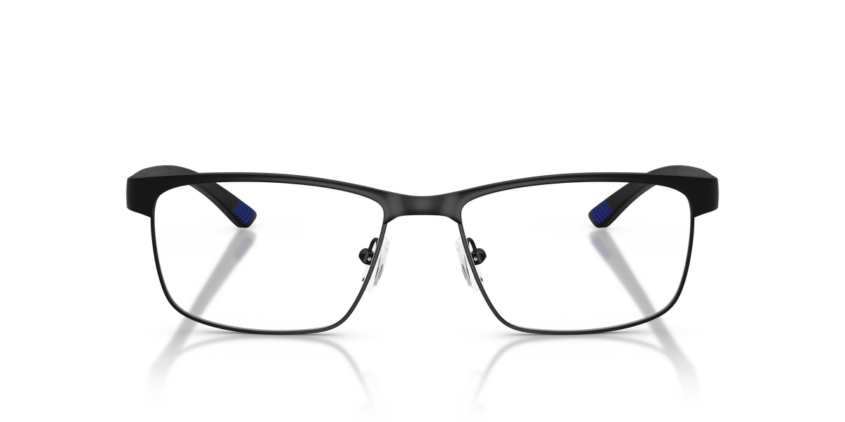 Armani Exchange AX1070 Eyeglasses Frame in 6000 Matte Black, front view