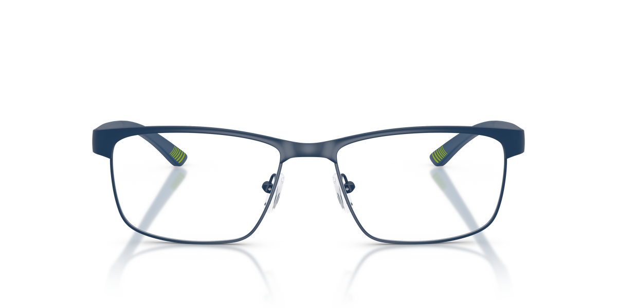 Armani Exchange AX1070 Eyeglasses Frame in 6125 Matte Dark Blue, front view