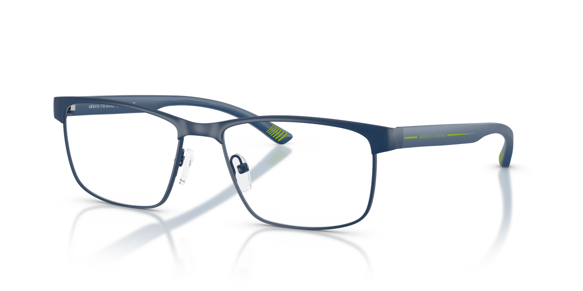 Armani Exchange AX1070 Eyeglasses Frame in 6125 Matte Dark Blue