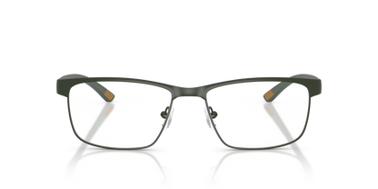 Armani Exchange AX1070 Eyeglasses Frame in 6126 Matte Dark Green, front view