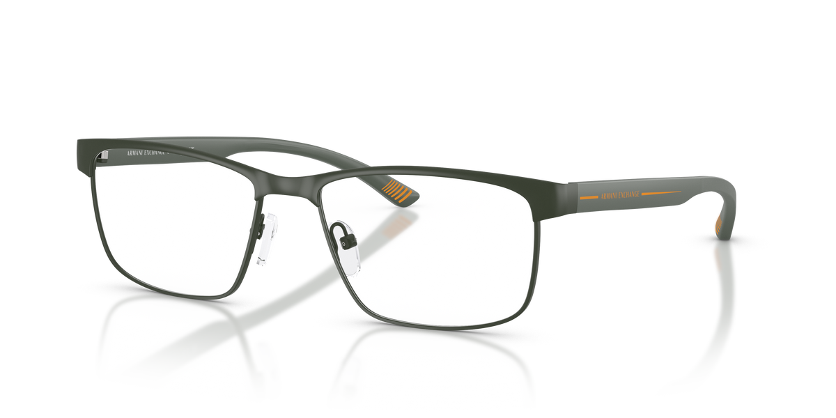 Armani Exchange AX1070 Eyeglasses Frame in 6126 Matte Dark Green