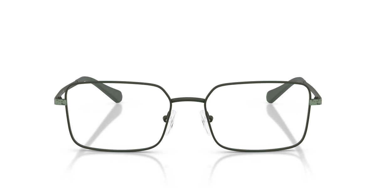 Armani Exchange AX1071 Eyeglasses Frame in 6126 Matte Dark Green, front view