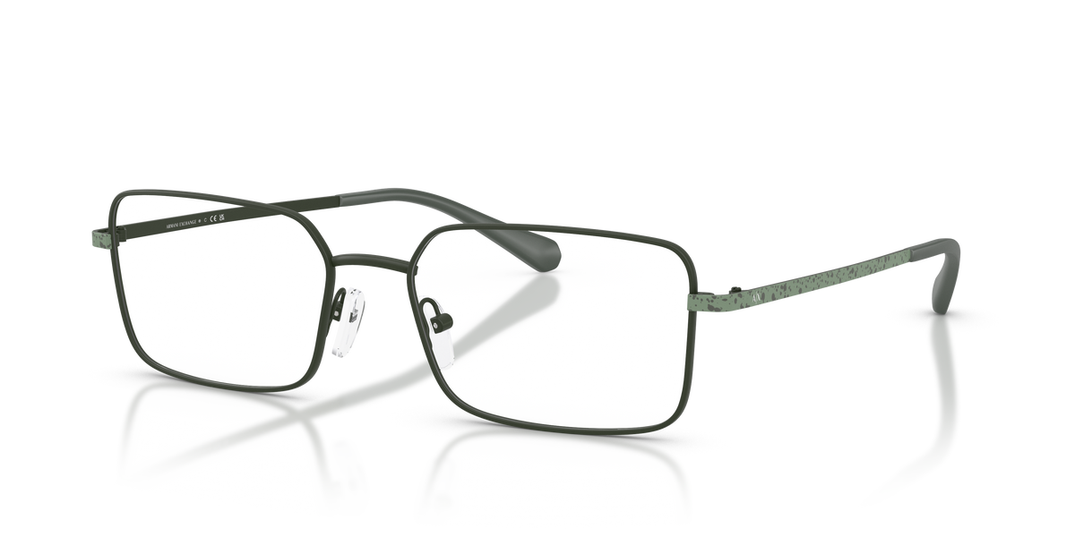 Armani Exchange AX1071 Eyeglasses Frame in 6126 Matte Dark Green