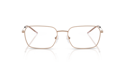 Armani Exchange AX1072 Eyeglasses Frame in 6103 Shiny Rose Gold, front view