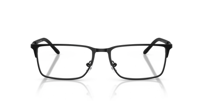 Armani Exchange AX1073 Eyeglasses Frame in 6000 Matte Black, front view