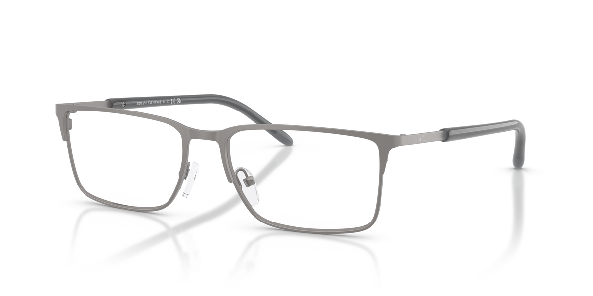Armani Exchange AX1073 Eyeglasses Frame in 6003 Matte Gunmetal