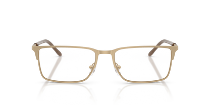Armani Exchange AX1073 Eyeglasses Frame in 6121 Matte Pale Gold, front view