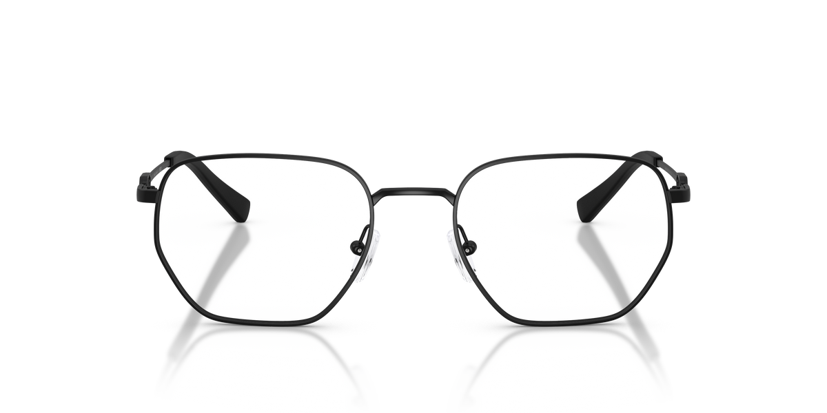 Armani Exchange AX1074 Eyeglasses Frame in 6000 Matte Black, front view