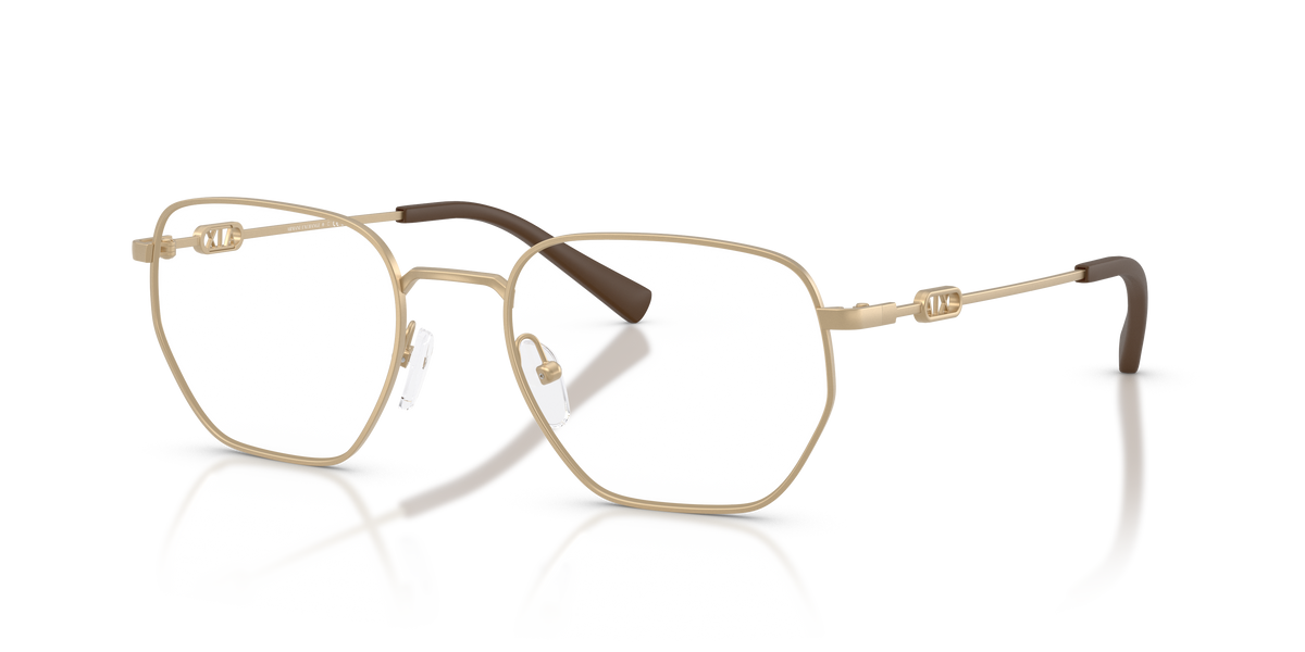 Armani Exchange AX1074 Eyeglasses Frame in 6121 Matte Pale Gold