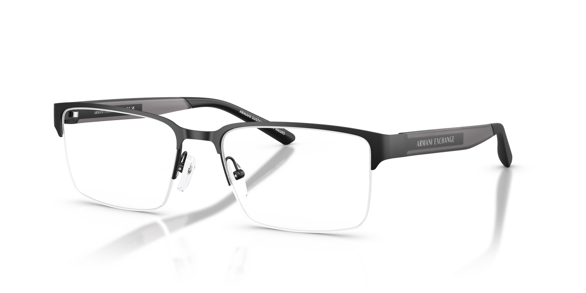 Armani Exchange AX1075 Eyeglasses Frame in 6000 Matte Black