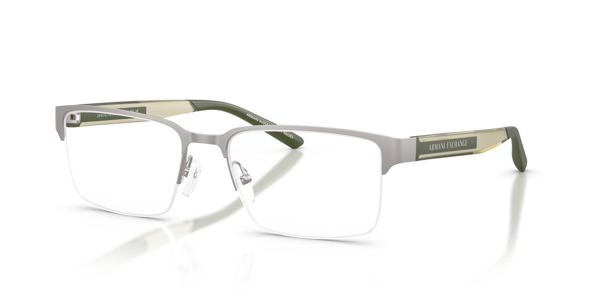 Armani Exchange AX1075 Eyeglasses Frame in 6003 Matte Gunmetal