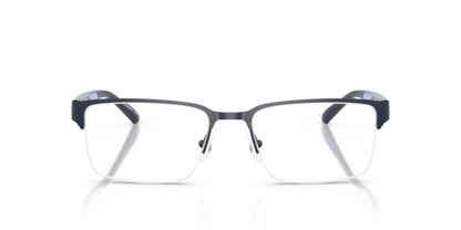 Armani Exchange AX1075 Eyeglasses Frame in 6130 Matte Blue, front view
