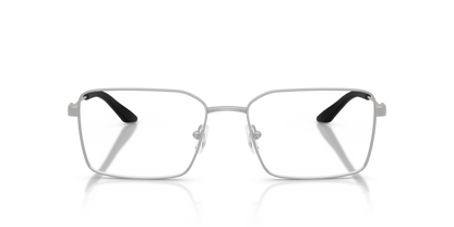 Armani Exchange AX1076 Eyeglasses Frame in 6020 Matte Silver, front view