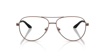 Armani Exchange AX1077 Eyeglasses Frame in 6106 Matte Bronze, front view