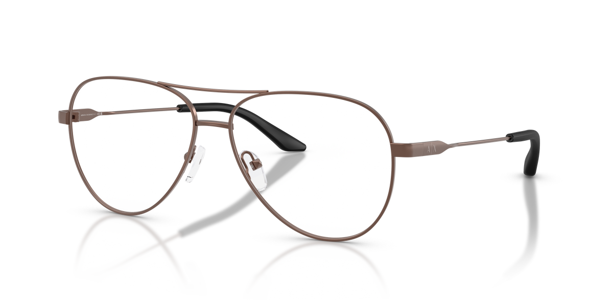 Armani Exchange AX1077 Eyeglasses Frame in 6106 Matte Bronze