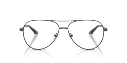 Armani Exchange AX1077 Eyeglasses Frame in 6133 Matte Grey, front view