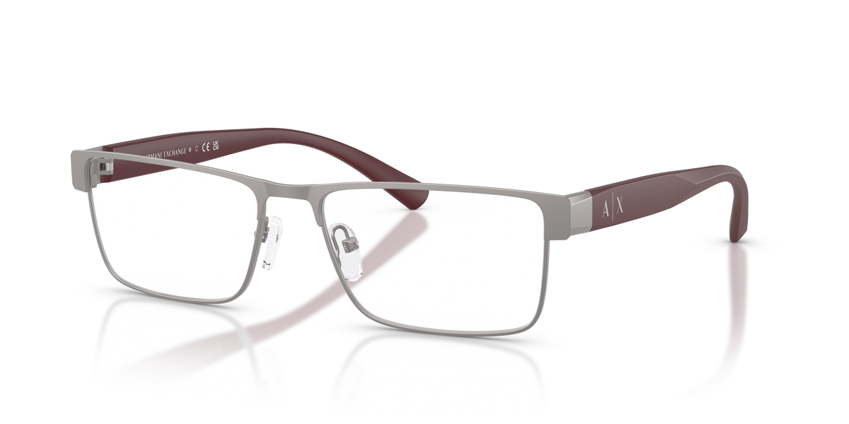 Armani Exchange AX1078 Eyeglasses Frame in 6003 Matte Gunmetal
