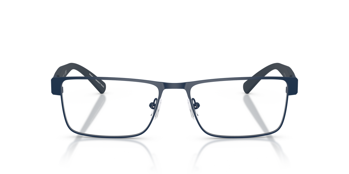 Armani Exchange AX1078 Eyeglasses Frame in 6099 Matte Blue, front view