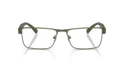 Armani Exchange AX1078 Eyeglasses Frame in 6134 Matte Green, front view
