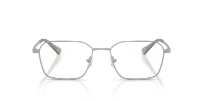 Armani Exchange AX1079 Eyeglasses Frame in 6020 Matte Silver, front view