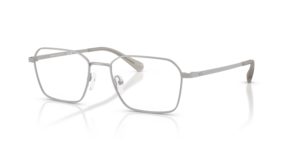 Armani Exchange AX1079 Eyeglasses Frame in 6020 Matte Silver
