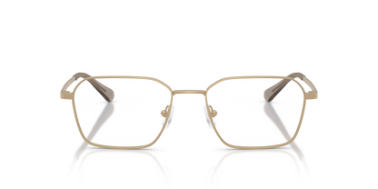 Armani Exchange AX1079 Eyeglasses Frame in 6121 Matte Pale Gold, front view