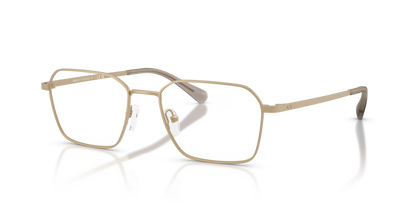 Armani Exchange AX1079 Eyeglasses Frame in 6121 Matte Pale Gold