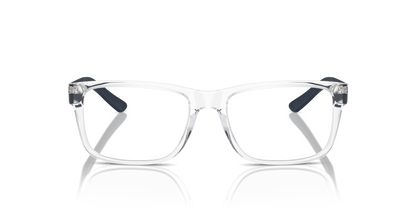 Armani Exchange AX3016 Eyeglasses Frame in 8033 Shiny Crystal, front view