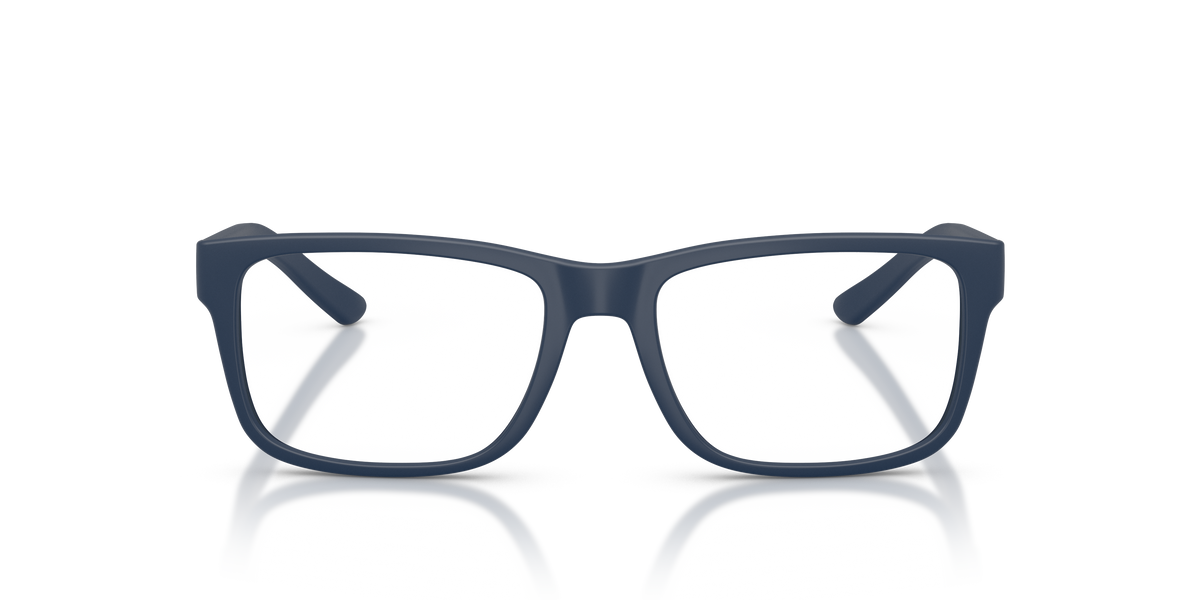 Armani Exchange AX3016 Eyeglasses Frame in 8399 Matte Navy Blue, front view