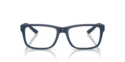 Armani Exchange AX3016 Eyeglasses Frame in 8399 Matte Navy Blue, front view