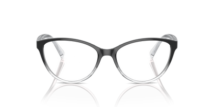 Armani Exchange AX3053 Eyeglasses Frame in 8255 Black & Grey, front view