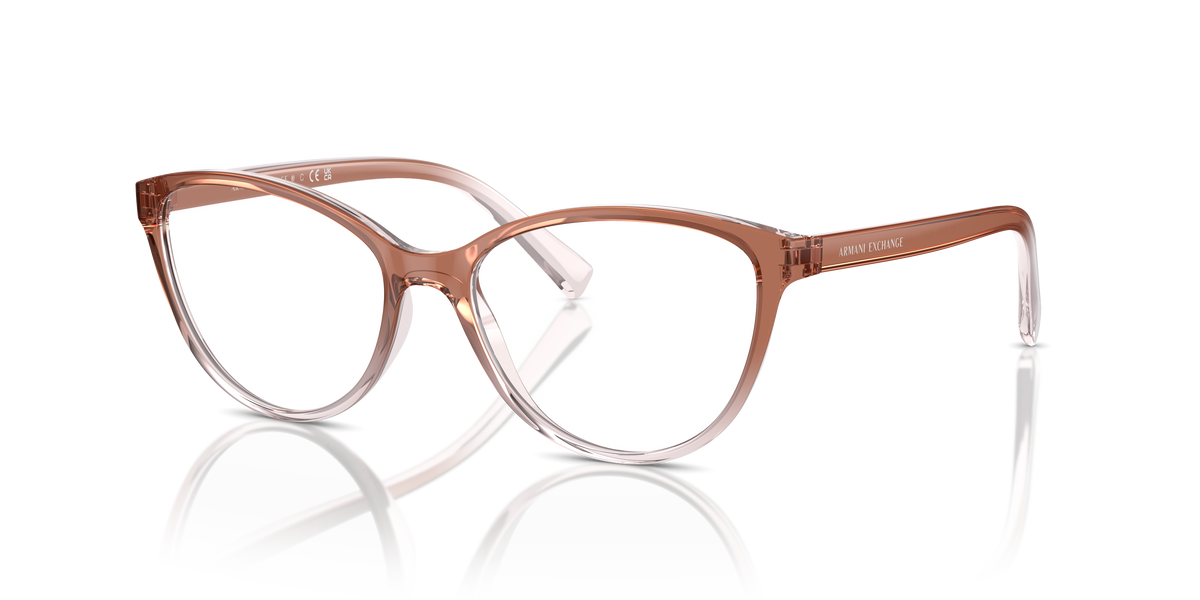 Armani Exchange AX3053 Eyeglasses Frame in 8257 Pink & Crystal