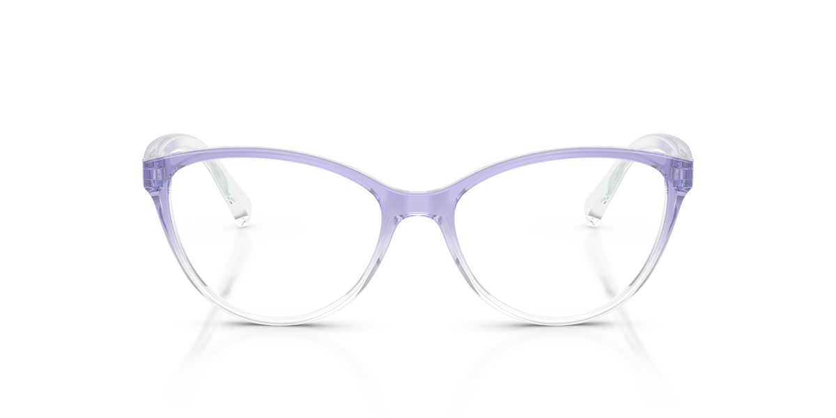 Armani Exchange AX3053 Eyeglasses Frame in 8323 Shiny Lilac Gradient Crystal, front view