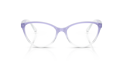 Armani Exchange AX3053 Eyeglasses Frame in 8323 Shiny Lilac Gradient Crystal, front view