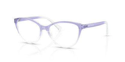 Armani Exchange AX3053 Eyeglasses Frame in 8323 Shiny Lilac Gradient Crystal