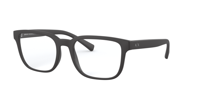 Armani Exchange AX3071F Eyeglasses Frame in 8078 Matte Black