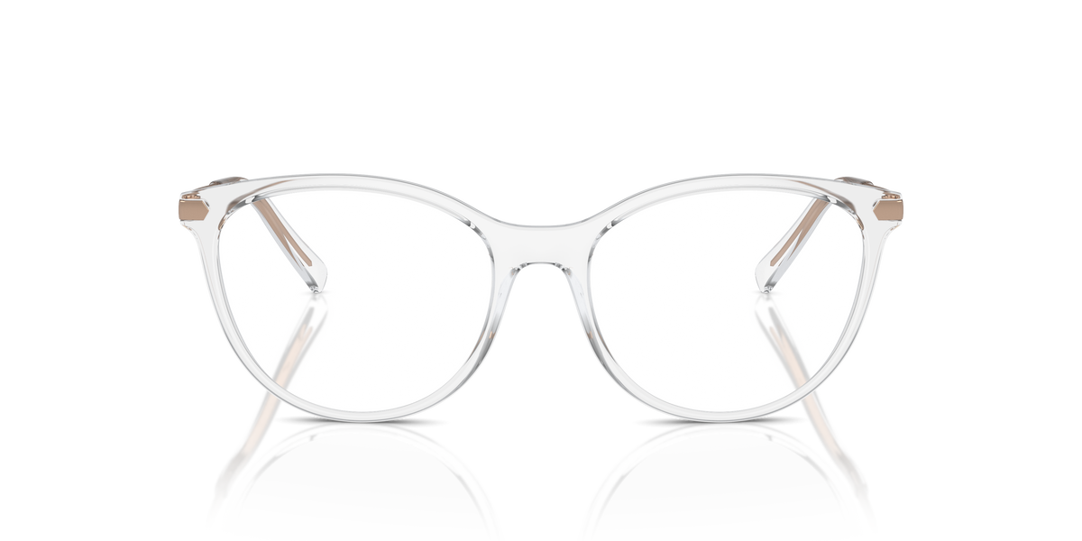 Armani Exchange AX3078 Eyeglasses Frame in 8333 Shiny Crystal, front view