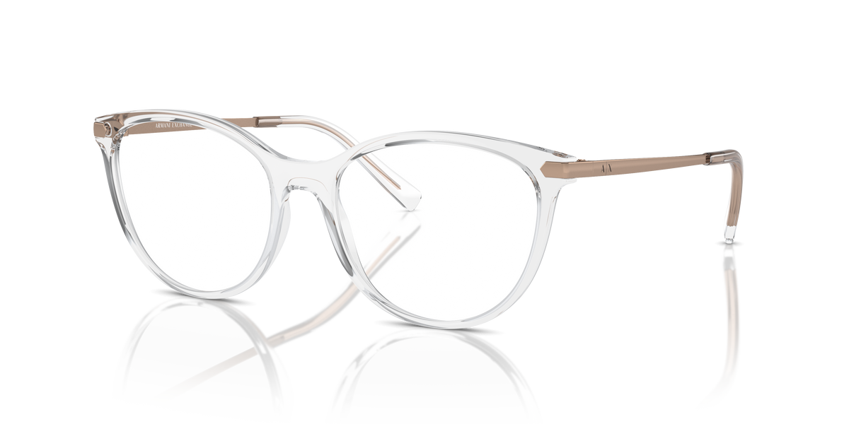 Armani Exchange AX3078 Eyeglasses Frame in 8333 Shiny Crystal