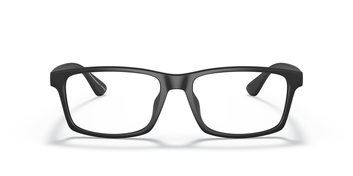 Armani Exchange AX3083U Eyeglasses Frame in 8078 Matte Black, front view