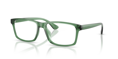 Armani Exchange AX3083U Eyeglasses Frame in 8423 Shiny Transparent Green