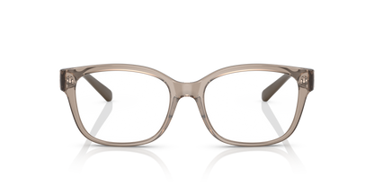 Armani Exchange AX3098 Eyeglasses Frame in 8240 Shiny Transparent Tundra, front view