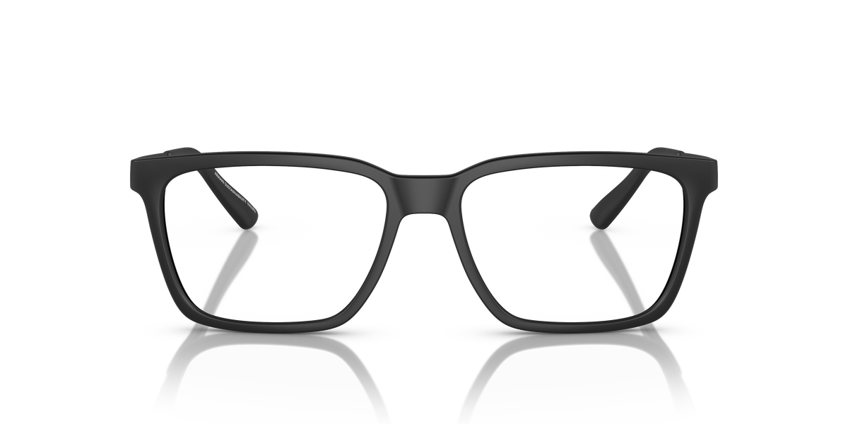Armani Exchange AX3103 Eyeglasses Frame in 8078 Matte Black, front view