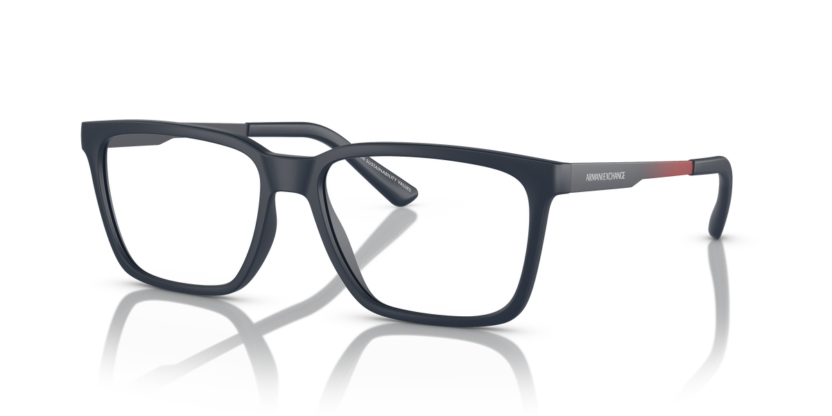 Armani Exchange AX3103 Eyeglasses Frame in 8181 Matte Blue