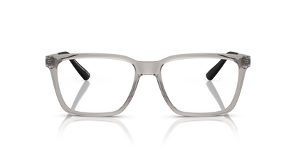 Armani Exchange AX3103 Eyeglasses Frame in 8239 Shiny Transparent Grey, front view
