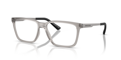 Armani Exchange AX3103 Eyeglasses Frame in 8239 Shiny Transparent Grey