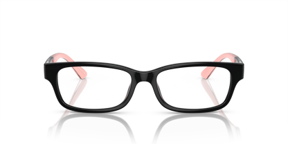Armani Exchange AX3107U Eyeglasses Frame in 8211 Shiny Black, front view