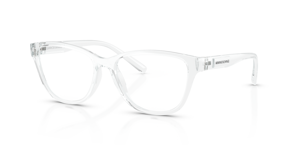 Armani Exchange AX3111U Eyeglasses Frame in 8239 Shiny Crystal
